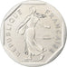 France, 2 Francs, Semeuse, 1989, MDP, Piéfort, Silver, MS(63), Gadoury:123.P2