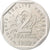 France, 2 Francs, Semeuse, 1989, MDP, Piéfort, Silver, MS(63), Gadoury:123.P2
