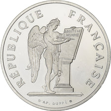 France, 100 Francs, Droits de l'Homme, 1989, MDP, Proof, Piéfort, Silver