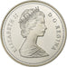 Canada, Élisabeth II, 1 Dollar, Fleuve MacKenzie, 1989, Ottawa, BE, Argent, SPL