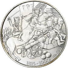 Belgium, Medal, 175th Anniversary - Battle of Waterloo, 1990, Silver