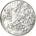 Belgium, Medal, 175th Anniversary - Battle of Waterloo, 1990, Silver