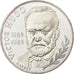 Frankreich, 10 Francs, Victor Hugo, 1985, MDP, PP, Silber, UNZ, Gadoury:819