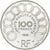 França, 100 Francs, Jean Monnet, 1992, MDP, Proof, Prata, MS(63), KM:1012