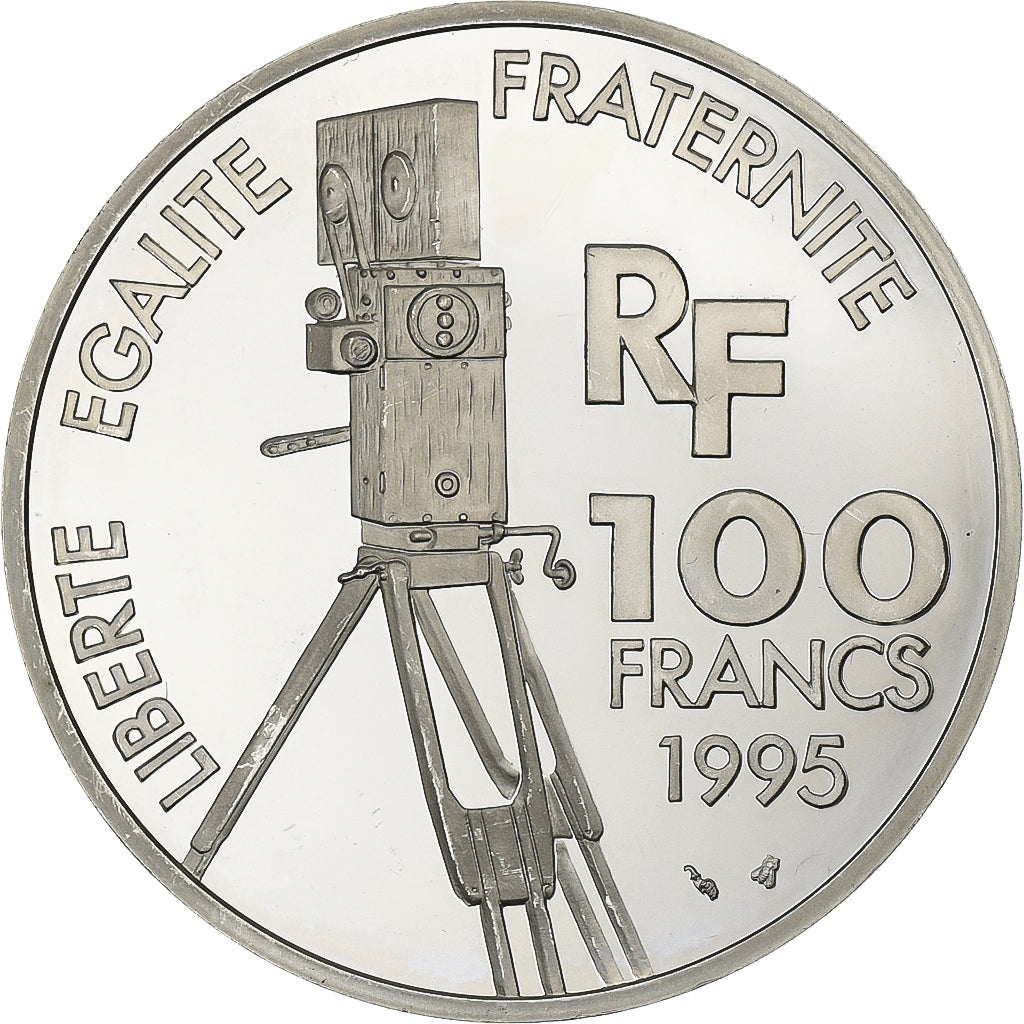 France, 100 Francs, Audrey Hepburn, Centenaire du Cinéma, 1995, MDP, BE
