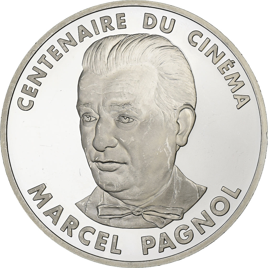 France, 100 Francs, Marcel Pagnol, Centenaire du Cinéma, 1995, MDP, Proof
