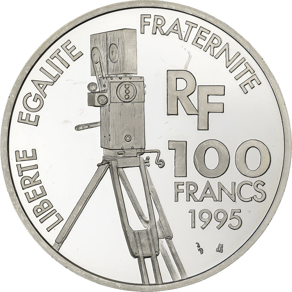 France, 100 Francs, Marcel Pagnol, Centenaire du Cinéma, 1995, MDP, Proof
