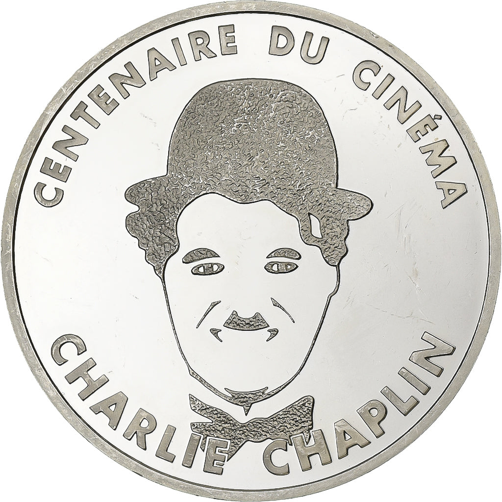 Francia, 100 Francs, Charlie Chaplin, Centenaire du Cinéma, 1995, MDP, Prueba