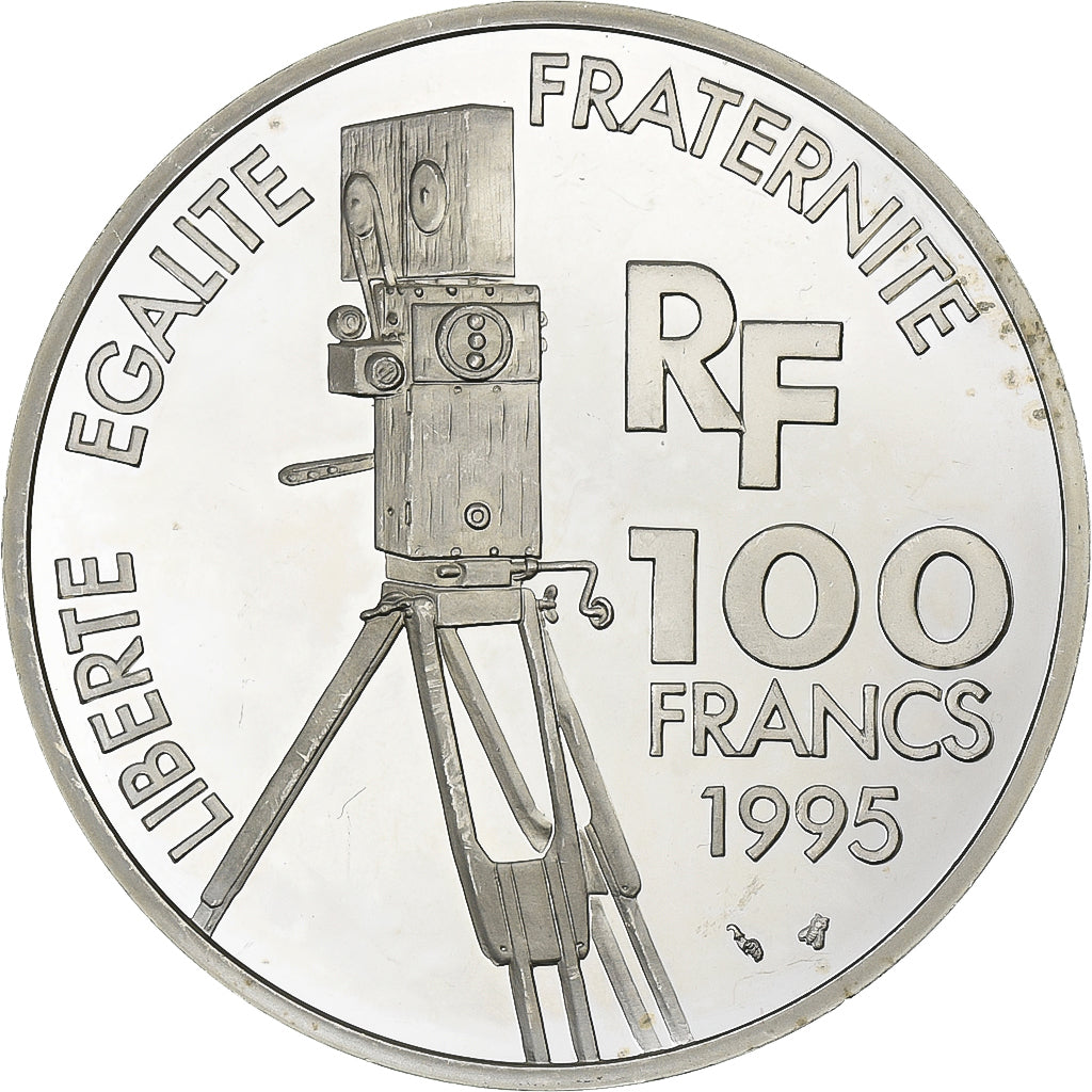 France, 100 Francs, Federico Fellini, Centenaire du Cinéma, 1995, MDP, Proof