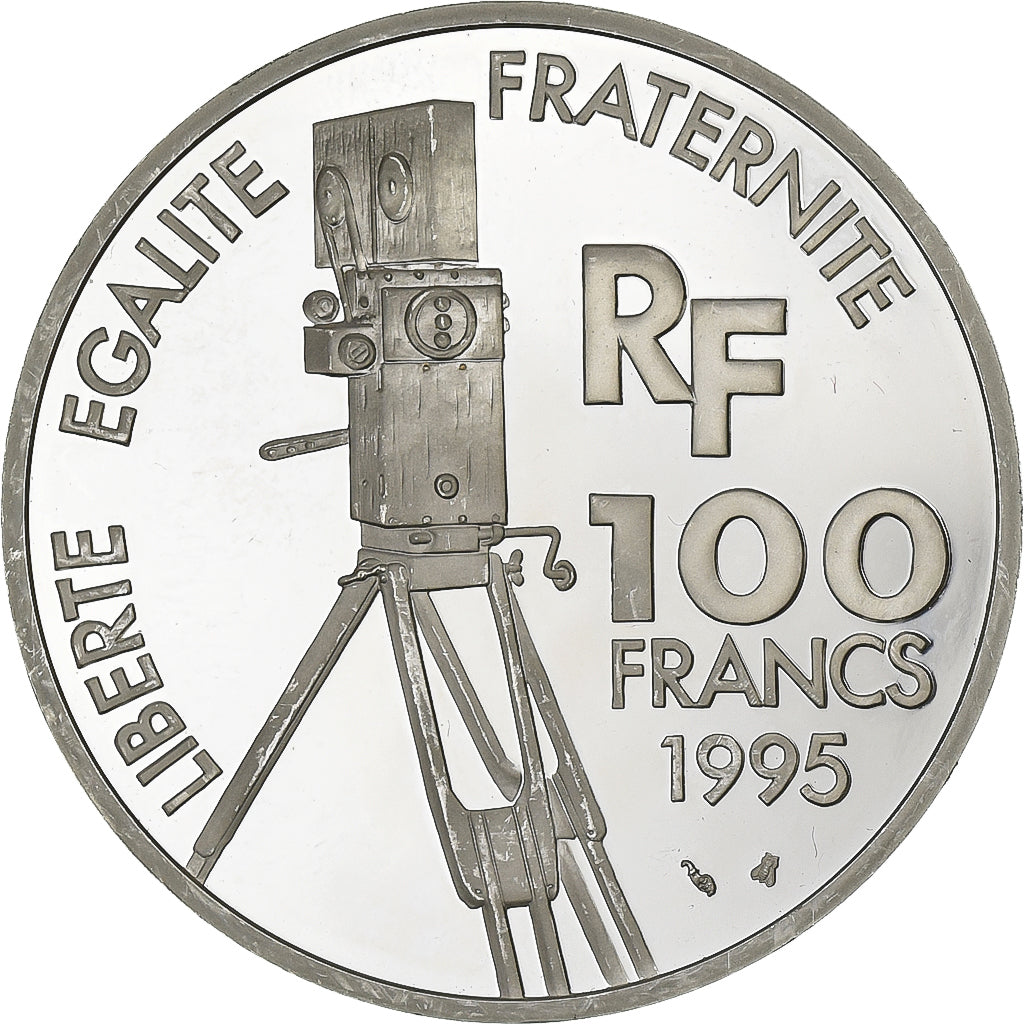 France, 100 Francs, Georges Méliès, Centenaire du Cinéma, 1995, MDP, Proof