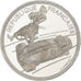 France, 100 Francs, Albertville - Bobsleigh, 1990, MDP, Proof, Silver, MS(63)