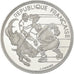 France, 100 Francs, Albertville - Hockey sur glace, 1991, MDP, BE, Argent, SPL