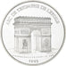 France, 100 Francs-15 Ecus, Arc de Triomphe, 1993, MDP, Proof, Silver, MS(63)