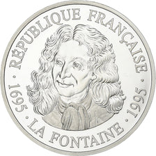 France, 100 Francs, Jean de la Fontaine, 1995, MDP, BE, Argent, SPL, KM:1136