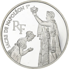 France, 100 Francs, Sacre de Napoléon Ier, 1993, MDP, Proof, Silver, MS(63)