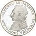 França, 100 Francs, La Fayette, 1987, MDP, Proof, Prata, MS(63), KM:962a