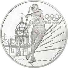 France, 100 Francs, Javelin, 1994, MDP, Proof, Silver, MS(63), KM:1048