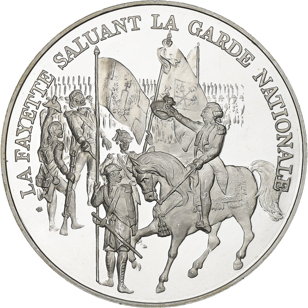 France, Medal, Bicentenaire de la Révolution Française, 1989, Silver, Proof
