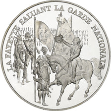 France, Médaille, Bicentenaire de la Révolution Française, 1989, Argent, SPL