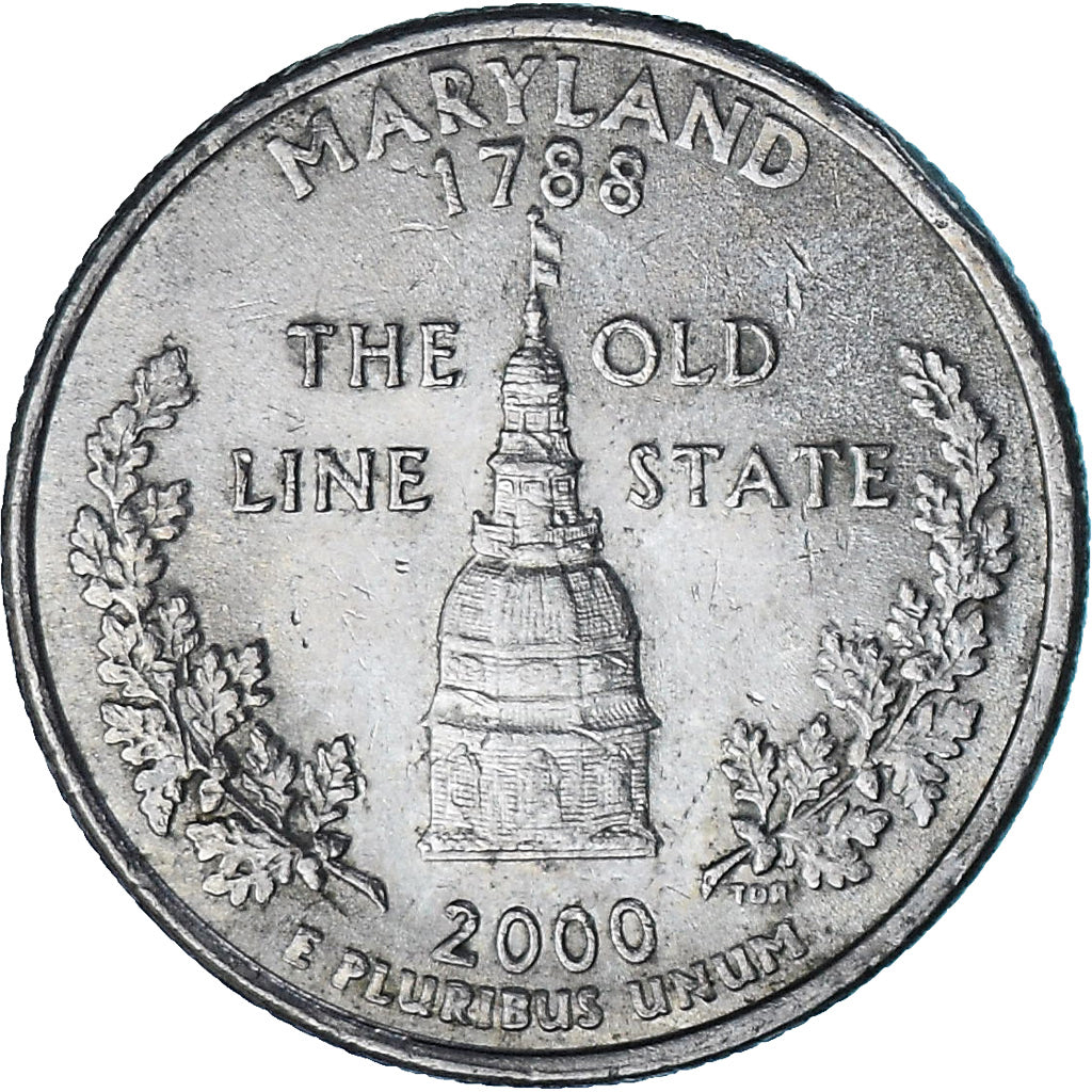 United States, quarter dollar, 2000