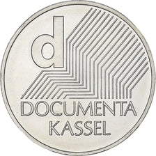 Niemcy, 10 Euro, Documenta XI, 2002, Hamburg, Srebro, MS(63), KM:217