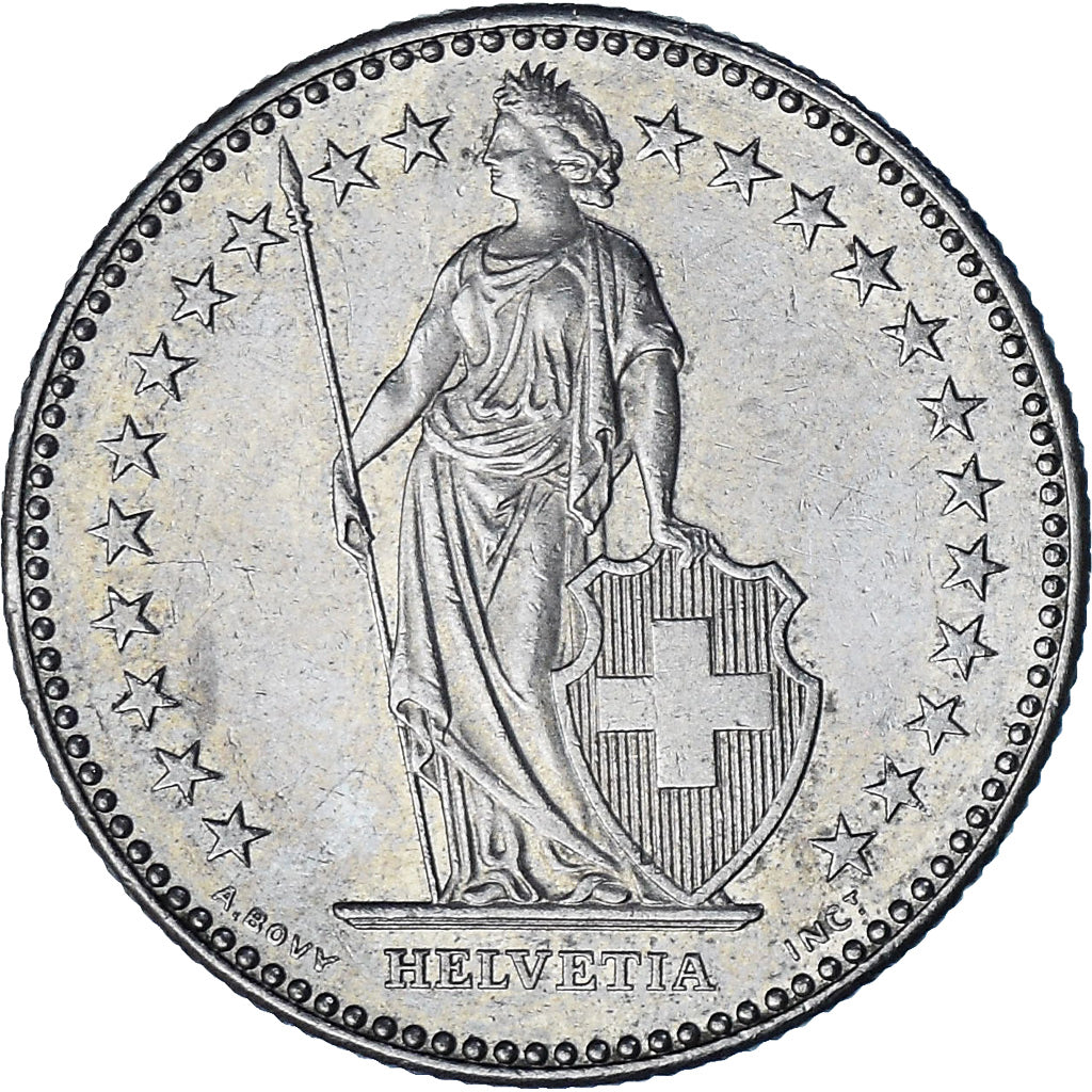 Svizzera, 2 Francs, 1989