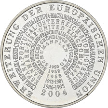 Germany, 10 Euro, European Union, 2004, Karlsruhe, Silver, MS(63), KM:231