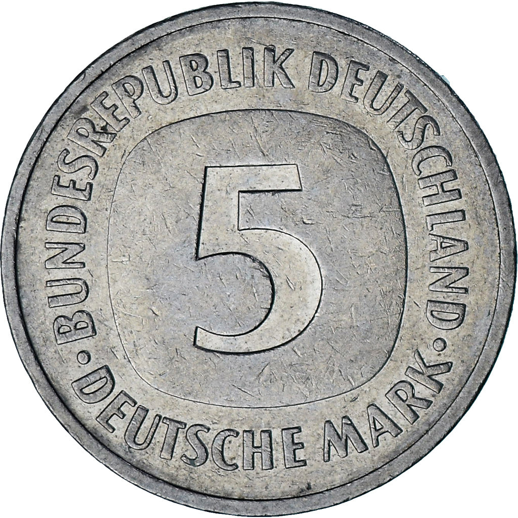 Alemania, 5 Mark, 1986