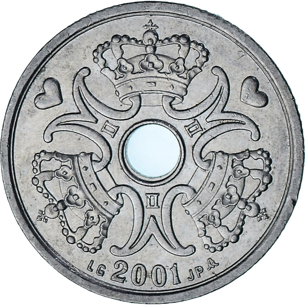 Dänemark, 2 Kroner, 2001