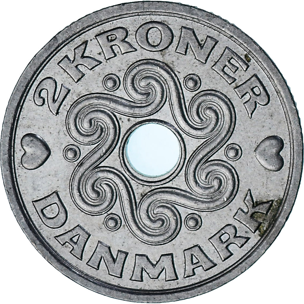 Dänemark, 2 Kroner, 2001