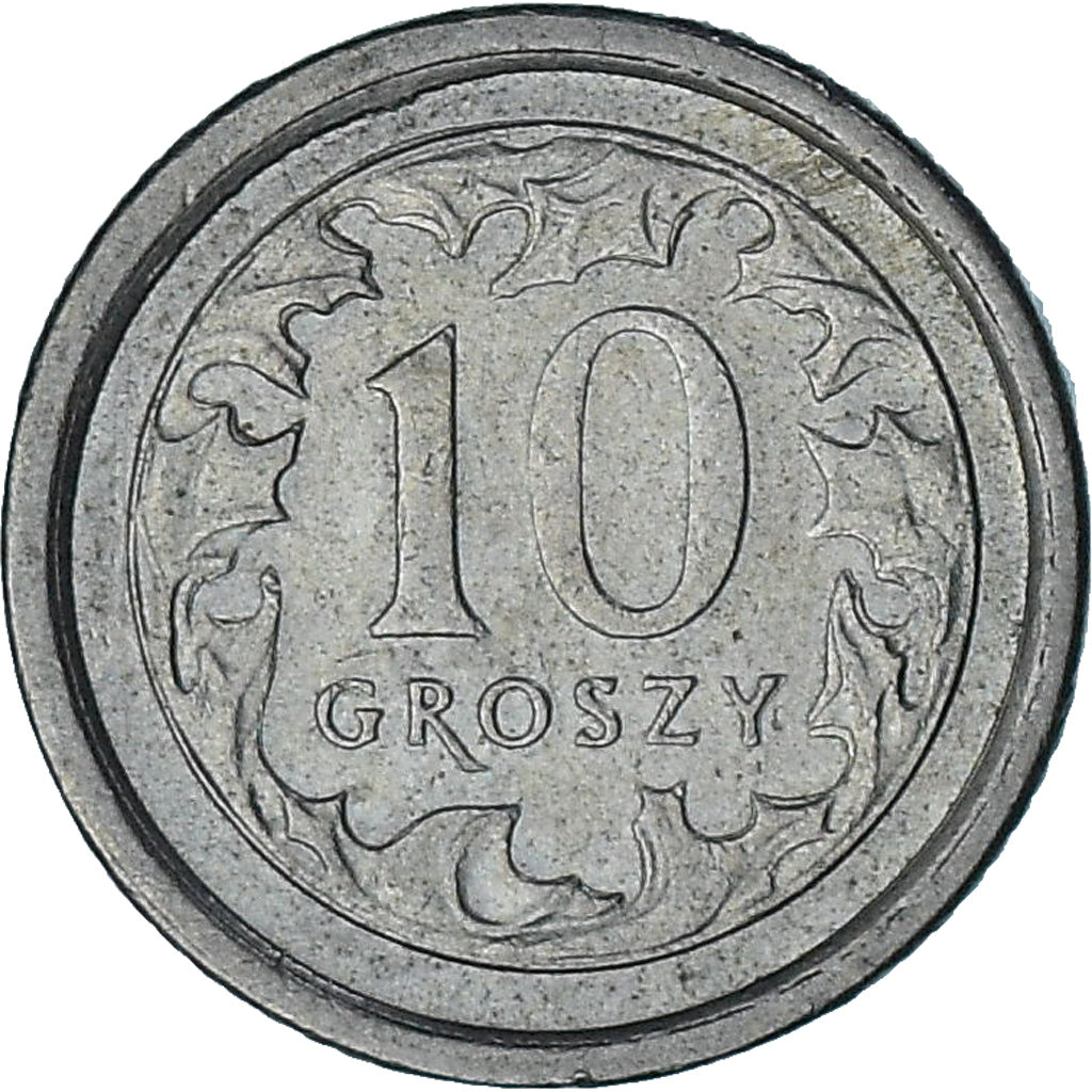 Poland, 10 Groszy, 1999