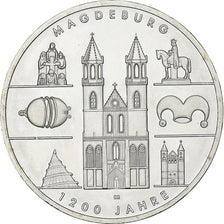 Allemagne, 10 Euro, 1200 ans de Magdebourg, 2005, Berlin, Argent, SPL, KM:240