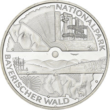 Germany, 10 Euro, Bavarian Forest National Park, 2005, Munich, Silver, MS(63)