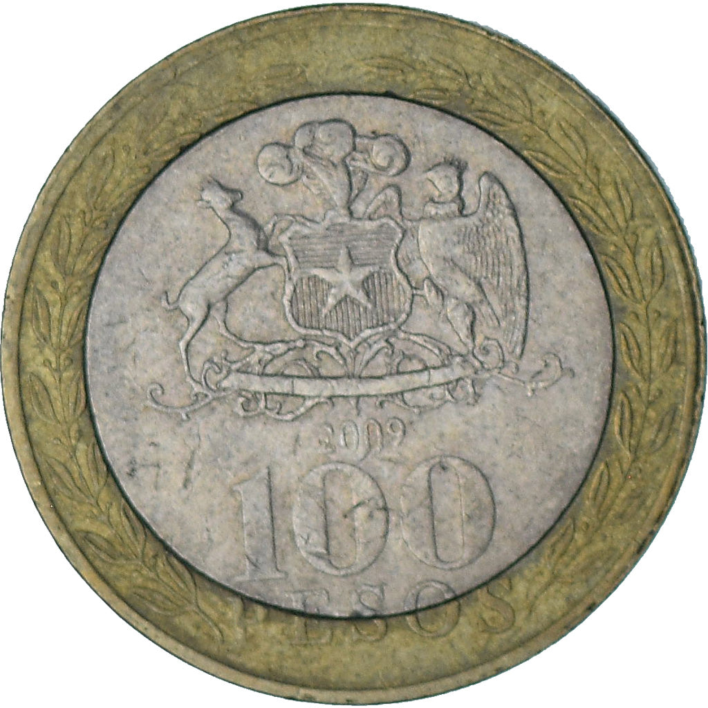 Chile, 100 Pesos, 2009