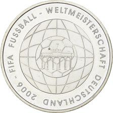Germany, 10 Euro, 2006 FIFA World Cup, 2006, Munich, Silver, MS(63), KM:249