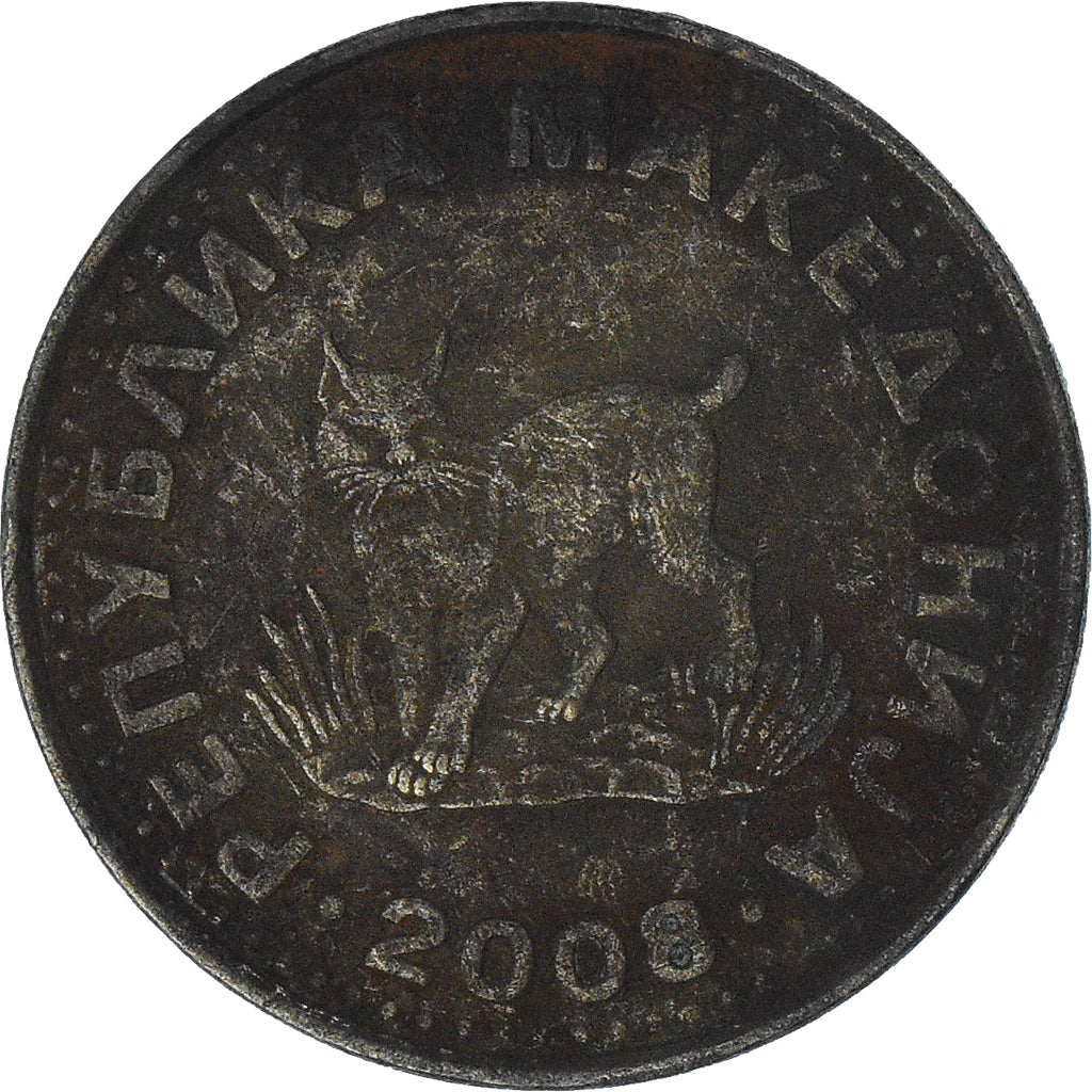 Macedonia, 5 Denari, 2008