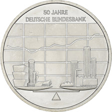 Germany, 10 Euro, German Federal Bank, 2007, Hamburg, Silver, MS(63), KM:266
