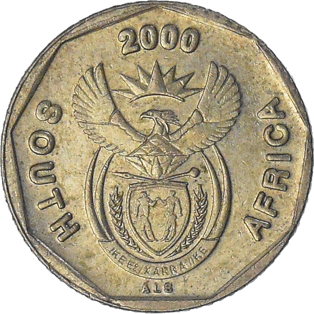 South Africa, 10 Cents, 2000