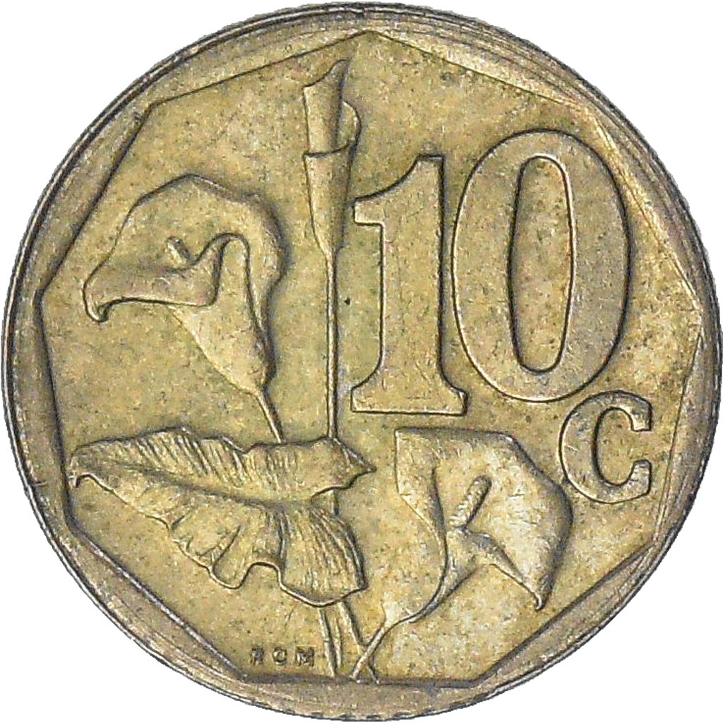 South Africa, 10 Cents, 2000