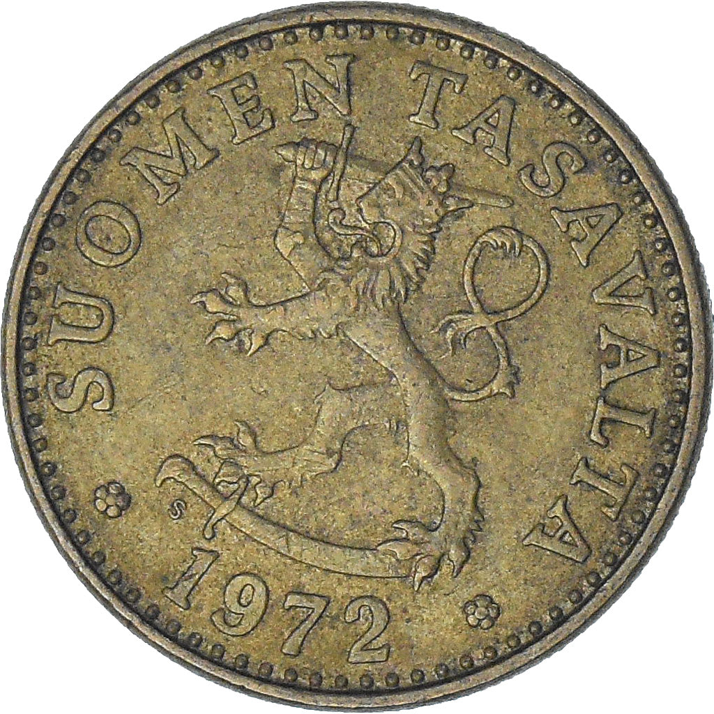 Finland, 20 Pennia, 1972