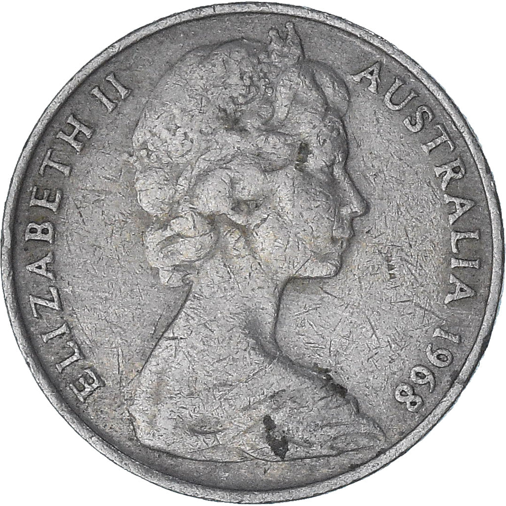 Australia, 10 Cents, 1968