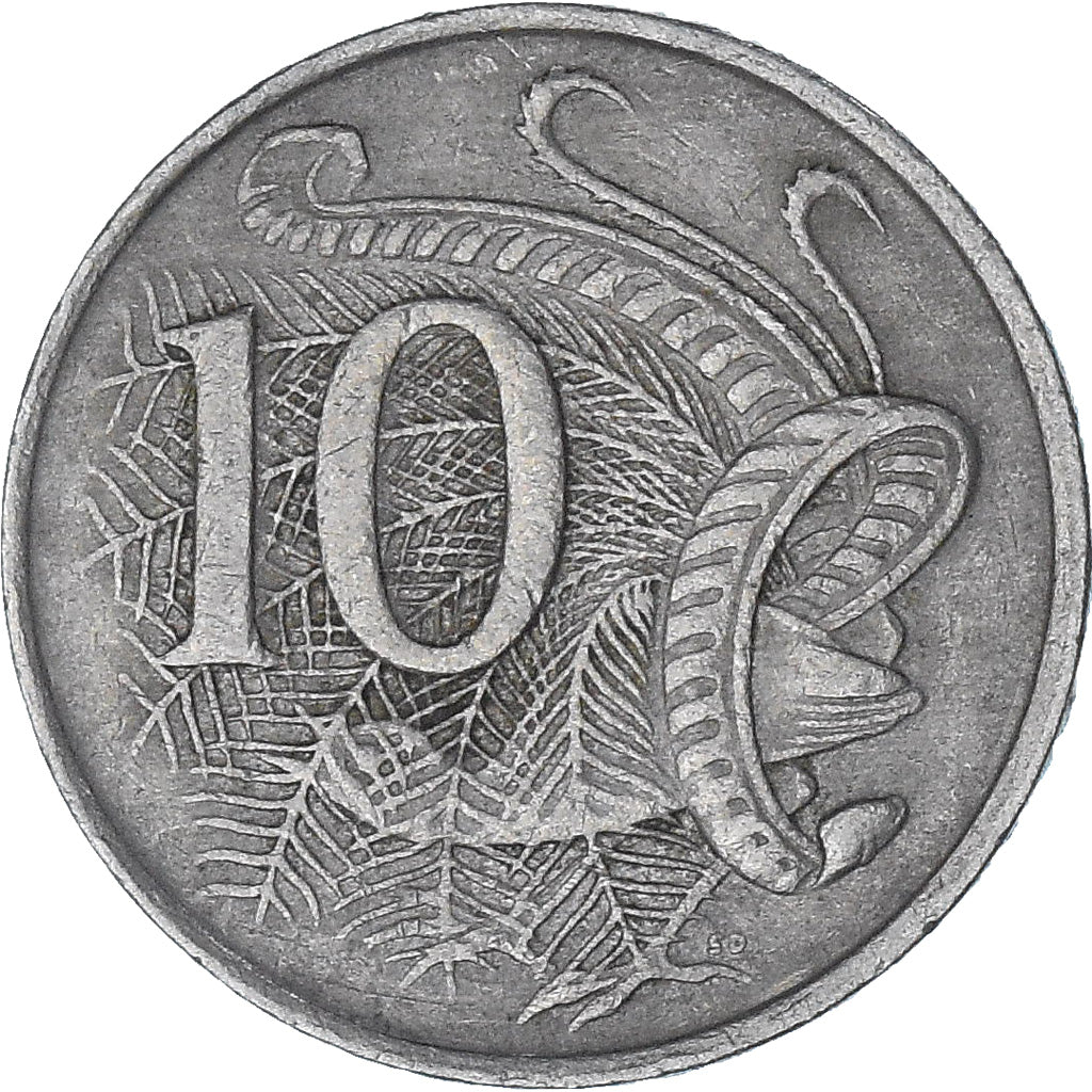 Australia, 10 Cents, 1968