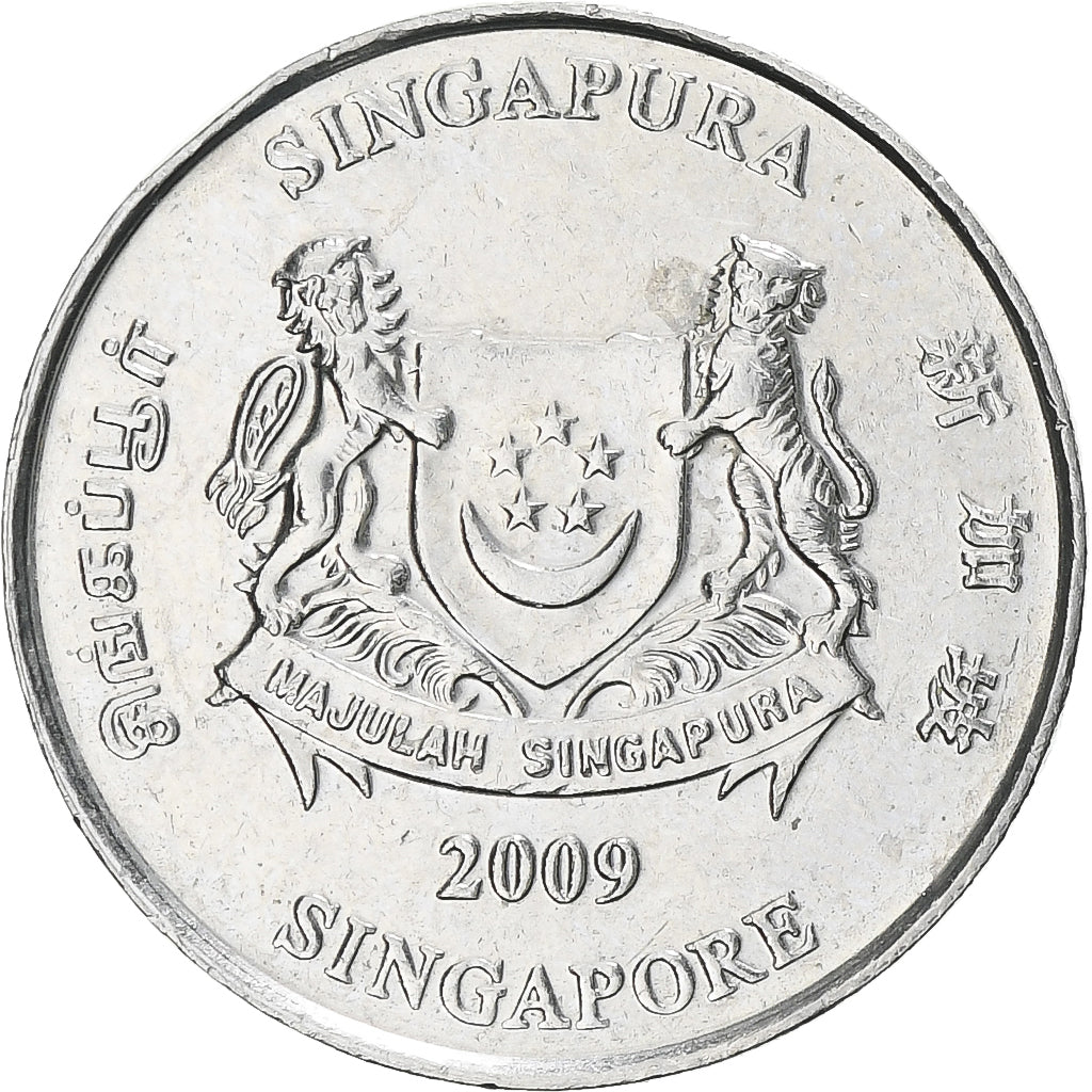 Singapour, 20 Cents, 2009