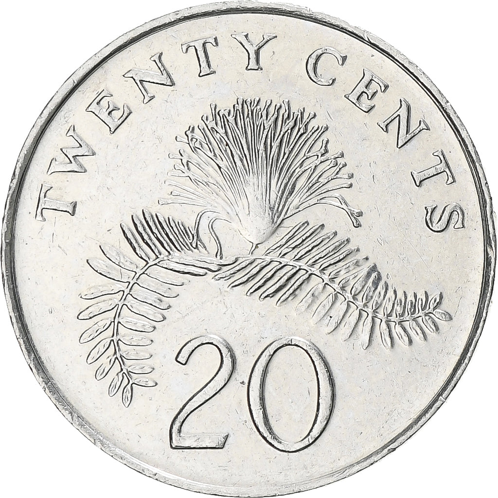 Singapour, 20 Cents, 2009