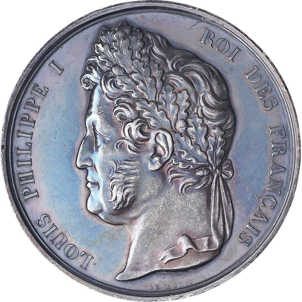 France, Medal, Louis Philippe I, Concours général de Neuilly, Silver