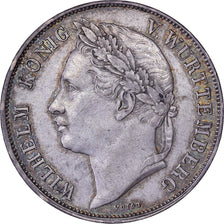 Kingdom of Württemberg, Wilhelm I, 1 Gulden, 1841, Stuttgart, Silver