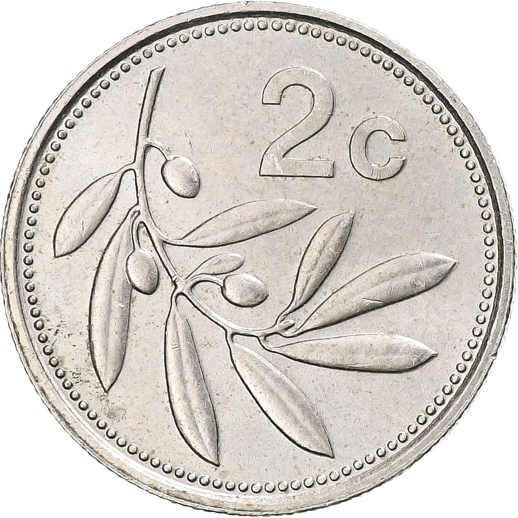 Malta, 2 Cents, 1991