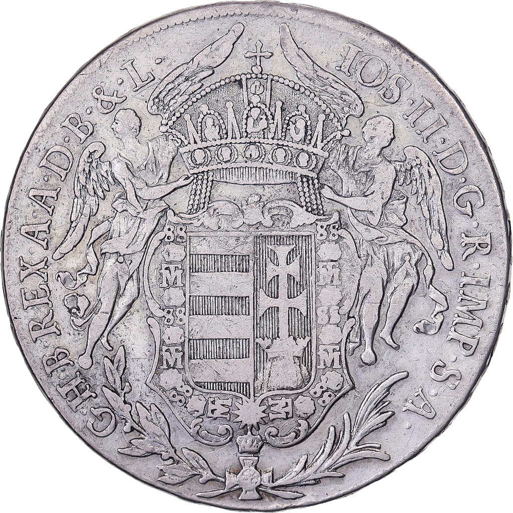 Hungary, Joseph II, 1 Thaler, 1782, Kremnica, Silver, EF(40-45), KM:395