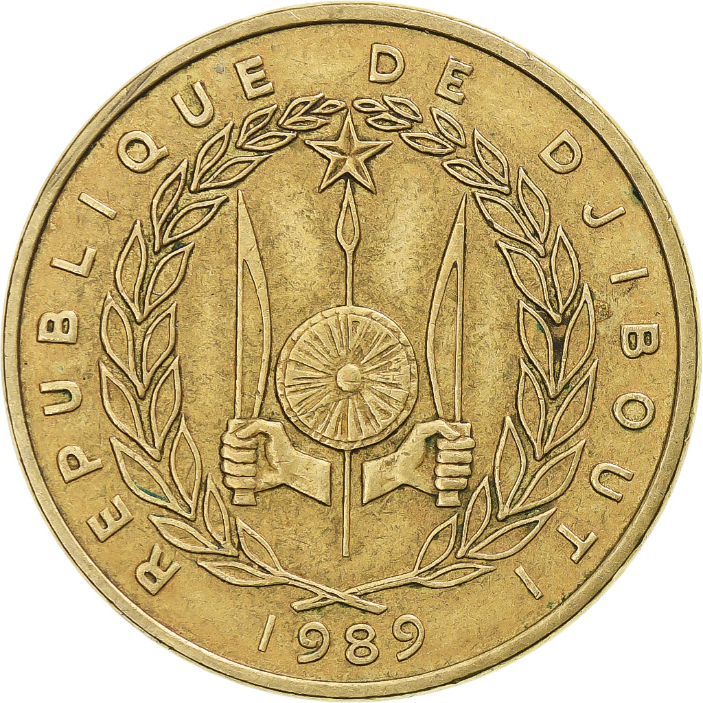 Dschibuti, 500 Francs, 1989