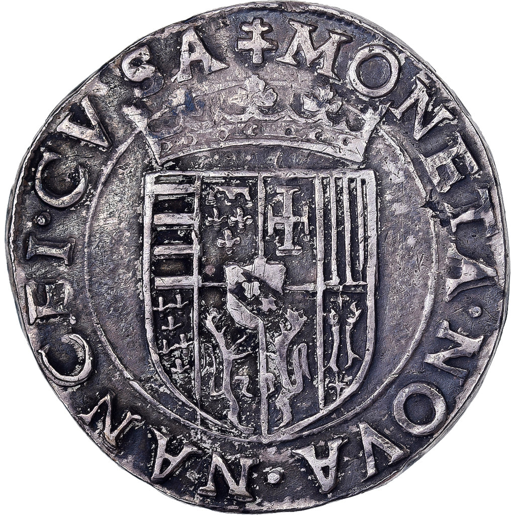 Duché de Lorraine, Charles III, Teston, 1545-1556, Nancy, Argent, TTB